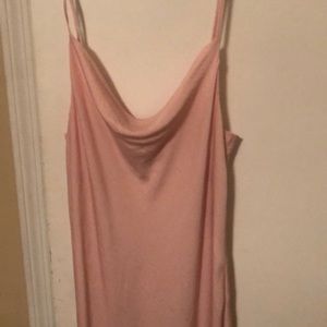 Topshop Dresses - NWT Pink Topshop Cowlneck Midi Slipdress Size 8 Topshop Dresses - NWT Pink Topshop Cowlneck Midi Slipdress Size 8